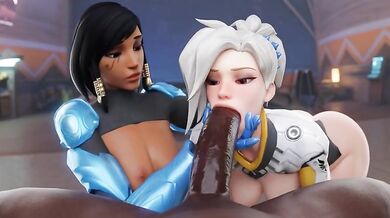 Rewritten: 'Heroes of the Storm - Moaning Mercy and Blown Away Pharah'