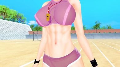 "The Perfect Blend of Feline Beauty and Military Might - Captain Mizuki's Sensual Domination"