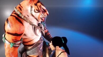 'Exotic Beauty in the Jungle - Mega Black Dick Destroys Sexy Babe'