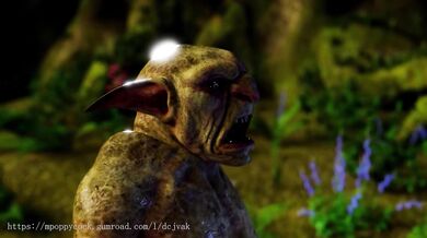 'Busty bimbo girlfriend fucked by mysterious creature'