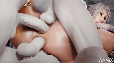 "Rough Sex with a Demon Queen and her Assistant in Virtual Reality"