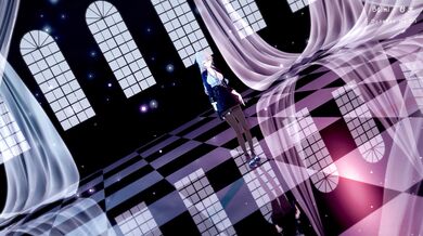 "Brontosaurus in the Pink Nightclub with a Cute Cat and Wupa for 4K Ultra HD"