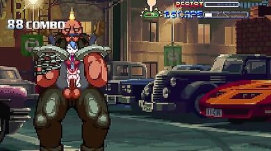 "Tits and Ass Blowjobs: Mugen Ryona VS Saki Birdie"