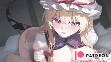 The Lustful Lesbian Love Affair of Yakumo and Yukari in Touhou