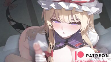 The Lustful Lesbian Love Affair of Yakumo and Yukari in Touhou