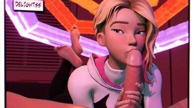 "One Night with Gwen Stacy: A Blowjob Fantasy"