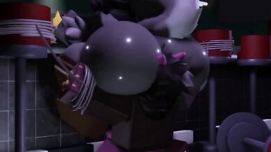 'Penetration of a busty woman's anus by a horny man in a virtual world'