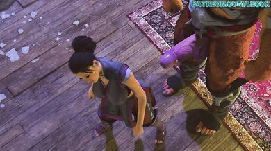 "The Tale of Li Mei and Shao Kahn, an Epic Love Story - No AE Edit!"