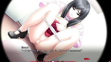 Rewritten as: "Hentai Game Time! A Horny Couple's Naughty Playtime"