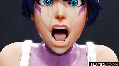 'La Petite Ninja Blonde Exécutant Un Sexe Féroce Avec Une Épée En Français'