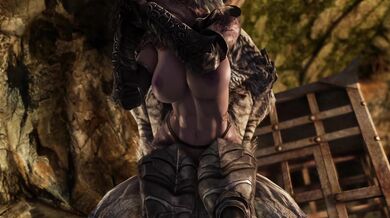 Sexy Argonian Seductress, Troll Beast and Lizardman XXX Action