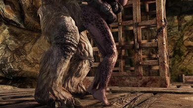 Sexy Argonian Seductress, Troll Beast and Lizardman XXX Action