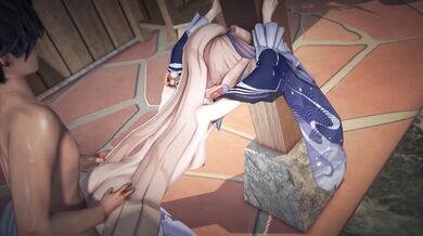 "The Ultimate Hentai Mega-Fantasy: Genshin Impact Kokomi X Mob 4K AlphaG"