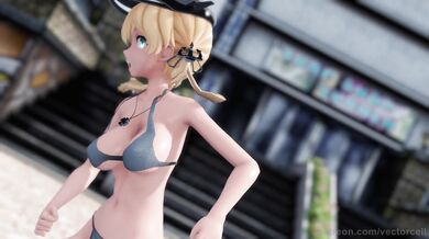 "Prince Eugen and Suzuya Electrify each other in a Scorching Hentai Porn Video."