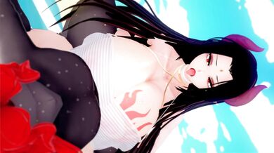Rewritten as: "Hentai Commissioner Hires Niloa, Vuki and Code Yumi for Group SEX in Three-way"
