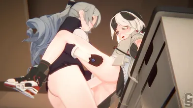 'A Sickeningly Intense Three-Way Futanari Orgy with Bronya and Coralie!'