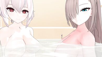 'Massage therapist's erotic soak'