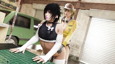 'Noctis, the hero of Final Fantasy XV, gets a hard pegging from his sexy wife Cindy'