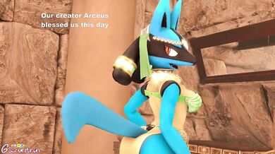 Breeding Lucario [G-Spot Orgasm]