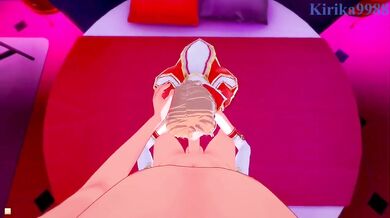 'Inside the Sword Art Online world, Asuna Yuuki and I engage in a steamy session of passionate love-making inside a luxurious hotel room.'