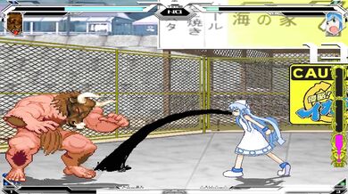 Rewritten: "Beastly Battle Royale - The Minotaur vs Ika Musume"