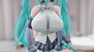 "[Futafied] Miku and Zero-Two Get Sexual in 4K [Nyakumi]"