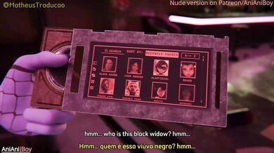 'Hentai PORN - Black Widow vs. Widowmaker [Clothed] - AniAniBoy || Legendado em PT-BR e ENG'