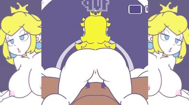 The Perverted Peach Princess POV Hentai Video