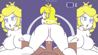 The Perverted Peach Princess POV Hentai Video