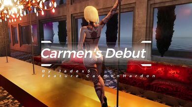 Carmen's Debut: The Naughty Stepsister Takes It All Off!