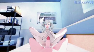 'Persona 5: Ann Takamaki and the High School Teacher Get Down and Dirty at Home'