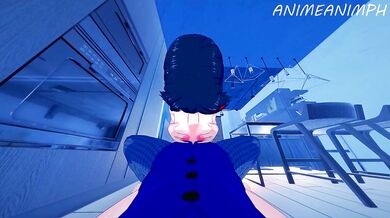 "Sexual Encounter with a Masked Slayer - Ryuko Matoi's POV"