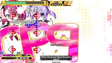 "Unleashing the Succubus Queen's Naughty Dance Moves: Haramase Motto!"