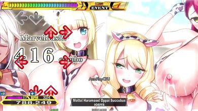 "Unleashing the Succubus Queen's Naughty Dance Moves: Haramase Motto!"