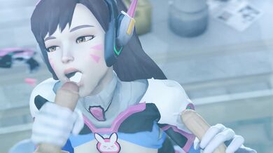 'The Collector of D.Va's Cum - A Hentai Video'