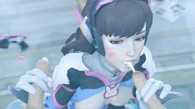 'The Collector of D.Va's Cum - A Hentai Video'