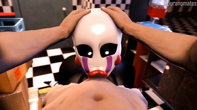 'Bendable babe in pink latex does dirty things '