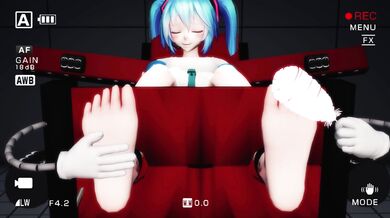 'Miku, Bound and Teased in the Stockroom'