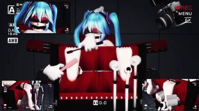 'Miku, Bound and Teased in the Stockroom'