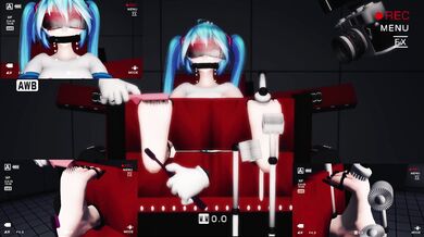 'Miku, Bound and Teased in the Stockroom'