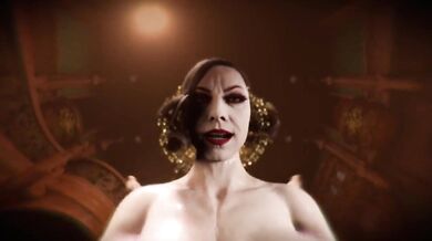 'The Lady and The Leopard, Halfway In Between'