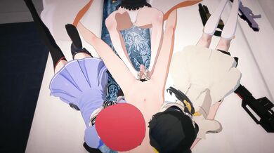 'Macho Man Meets Hentai Angels: A Lusty Rendezvous!'