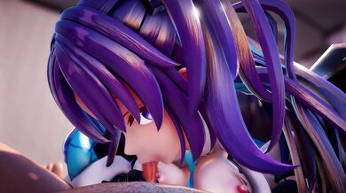 "Tale of Erotic Tension While Under the Heated Table and Yuuka Gifting a Fresh Pair of Panties [RE_MMD]"