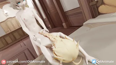 "The Celestial Sexcapades of Aether and Albedo pt. 2"