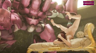 'Robotic Ass-Stroking: D.va and Her Mechanical Love Machine'