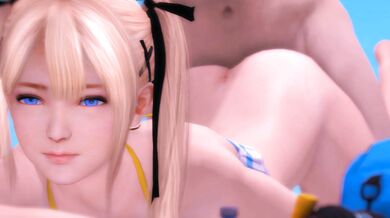 Busty babes on the beach!