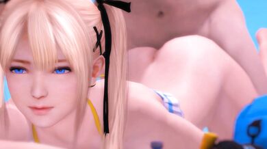 Busty babes on the beach!