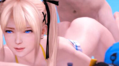 Busty babes on the beach!