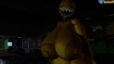 'Hyper Toy Chica: The Boob Wiggle'