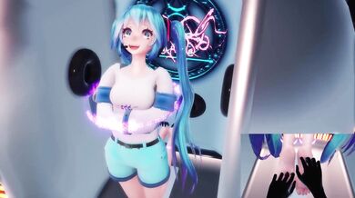 "Miku in the Tickle Sphere: A Hentai Adventure"